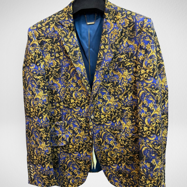 Claudio Lugli Royal Baroque Gold & Sapphire Jacket